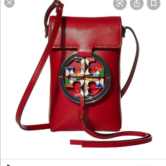 ISO!!! ❤️💓❤️ Tory Burch Red stained glass phone - Picture 1 of 5